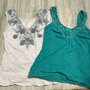 Like new Anthropologie Sleeveless Tops Size XS/S